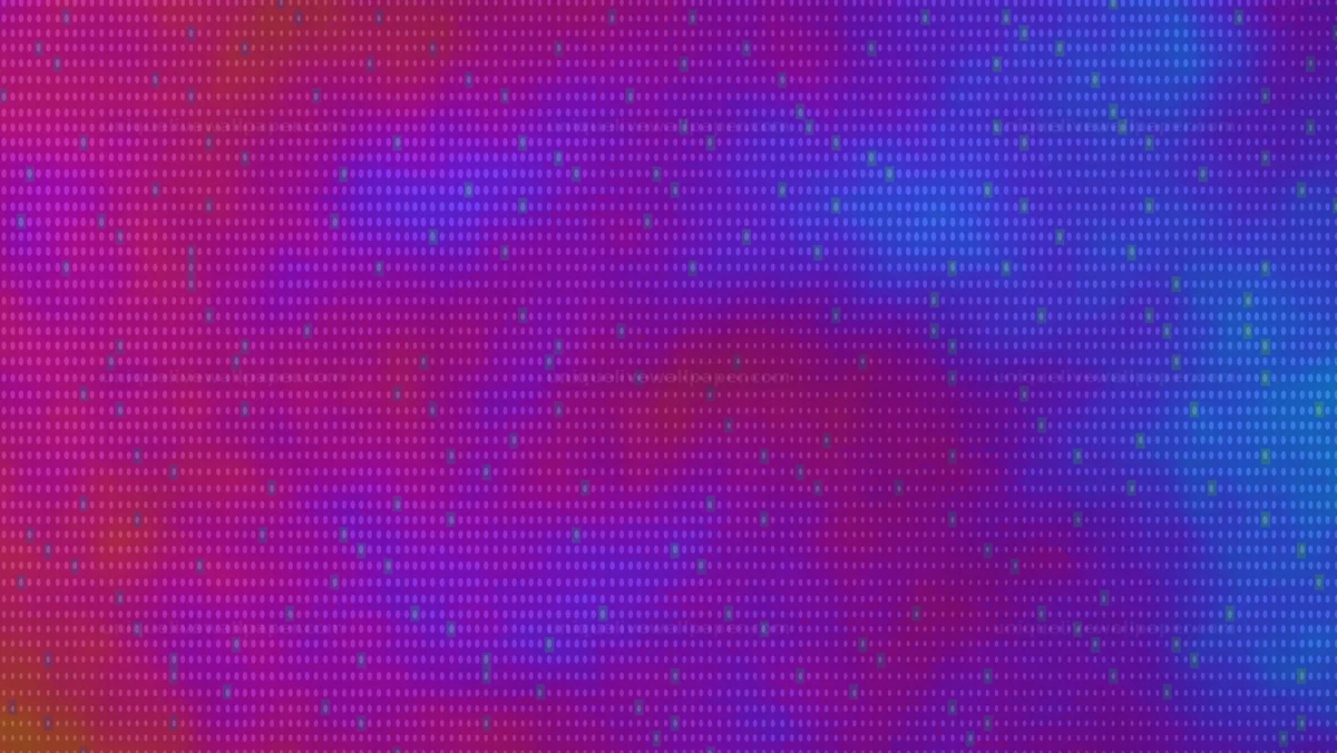 Watermarked thumbnail for Glitchy color gradient background used in digital design projects