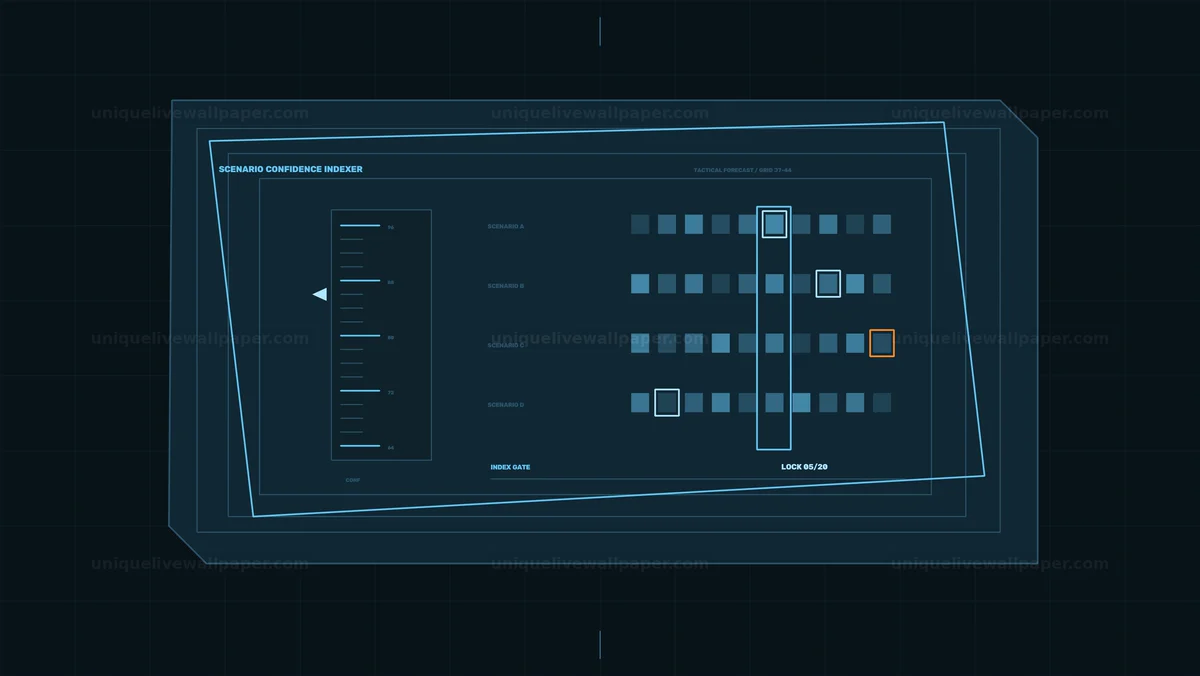 AI Prediction Interface Scenario Forecast Seamless Loop