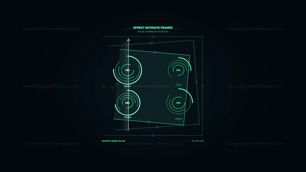 Watermarked thumbnail for Digital Target Assessment HUD Seamless Loop
