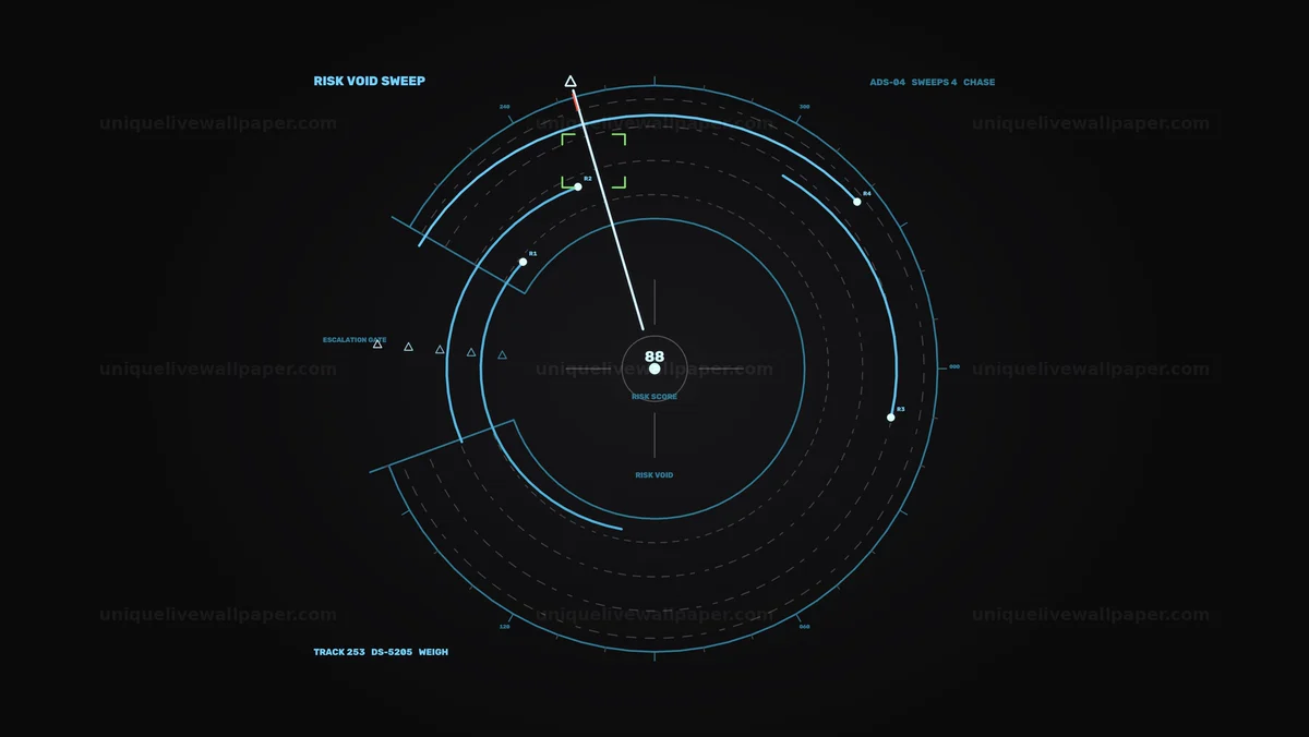Watermarked thumbnail for AI Decision Support Risk Score HUD Seamless Loop