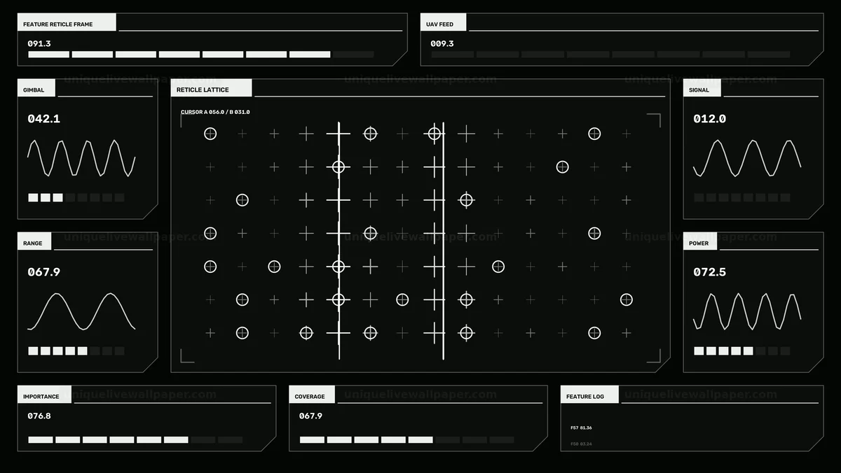 Watermarked thumbnail for AI Model Analytics Telemetry HUD Seamless Loop