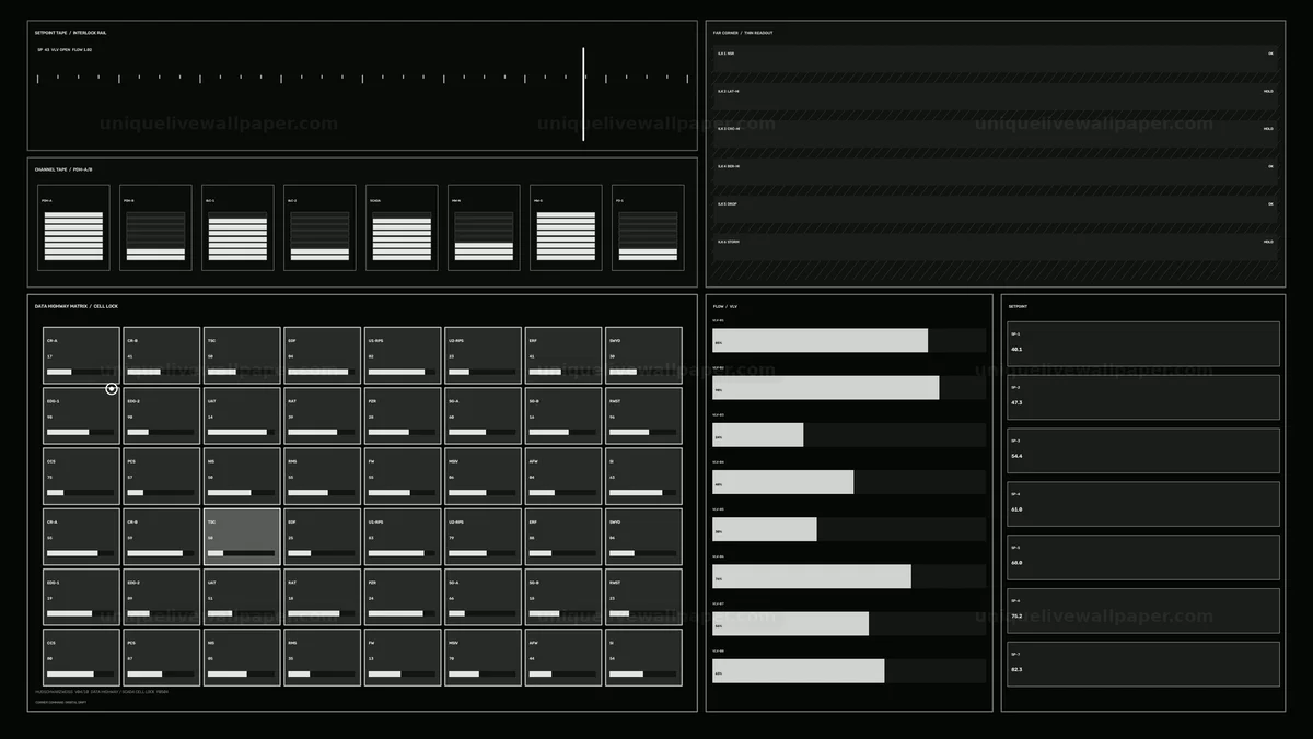Watermarked thumbnail for Industrial Process Monitoring Dashboard Seamless Loop