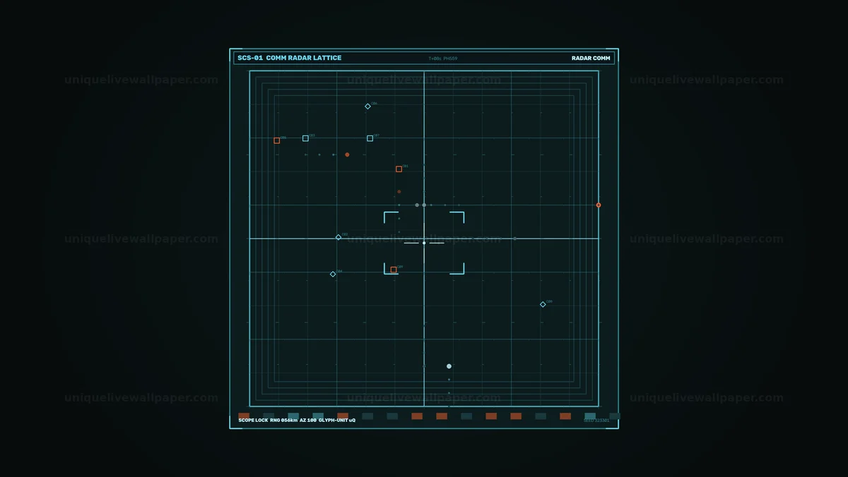Watermarked thumbnail for Spacecraft Communication Signal HUD Seamless Loop
