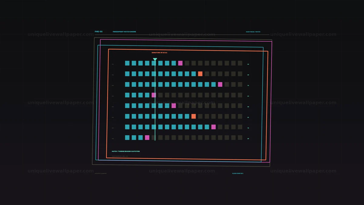 Watermarked thumbnail for Acoustic Signal Classification HUD Seamless Loop