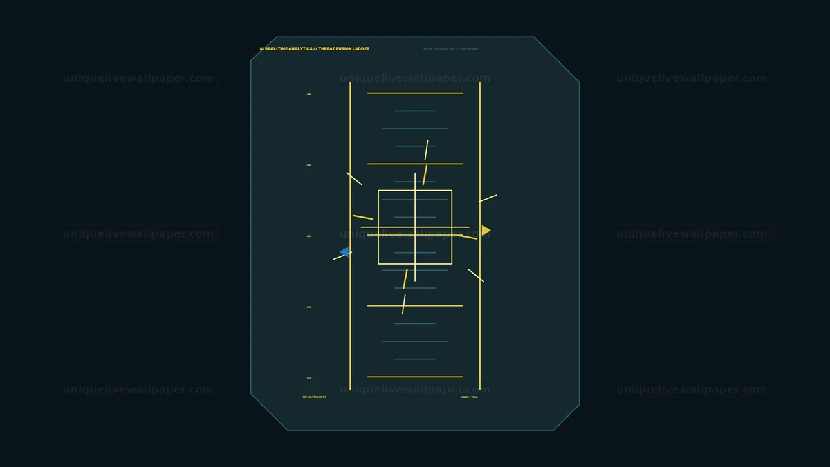 Watermarked thumbnail for AI Real-Time Analytics HUD Interface Seamless Loop