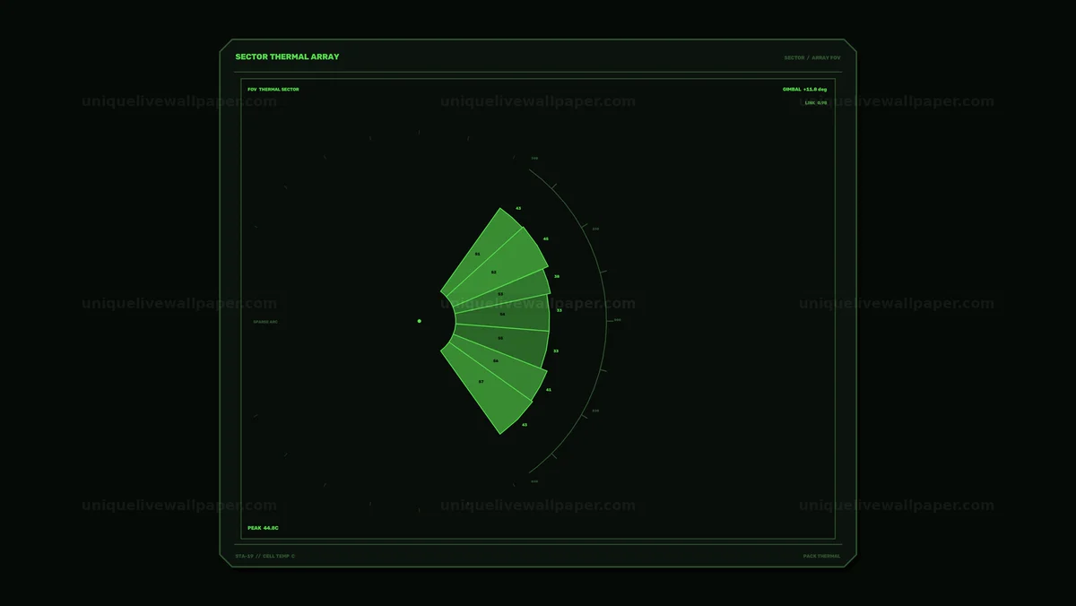 Battery Cell Temperature Dashboard Seamless Loop