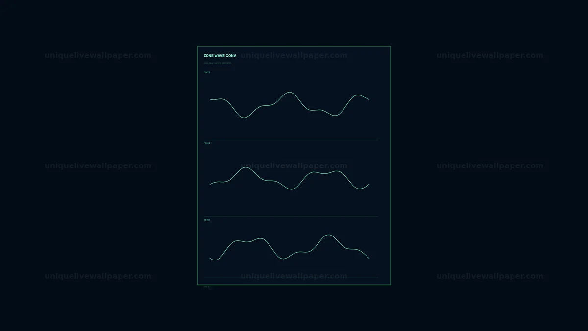 Data Visualization Dashboard HUD Seamless Loop