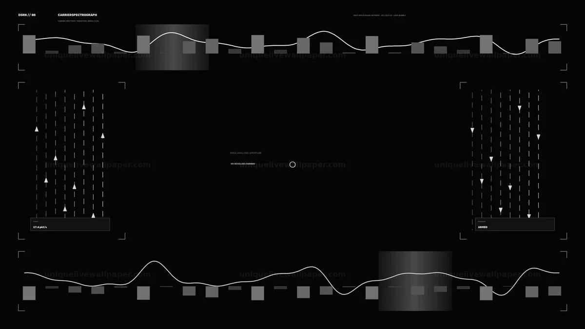 Watermarked thumbnail for Deep Space Radar Interface Animation