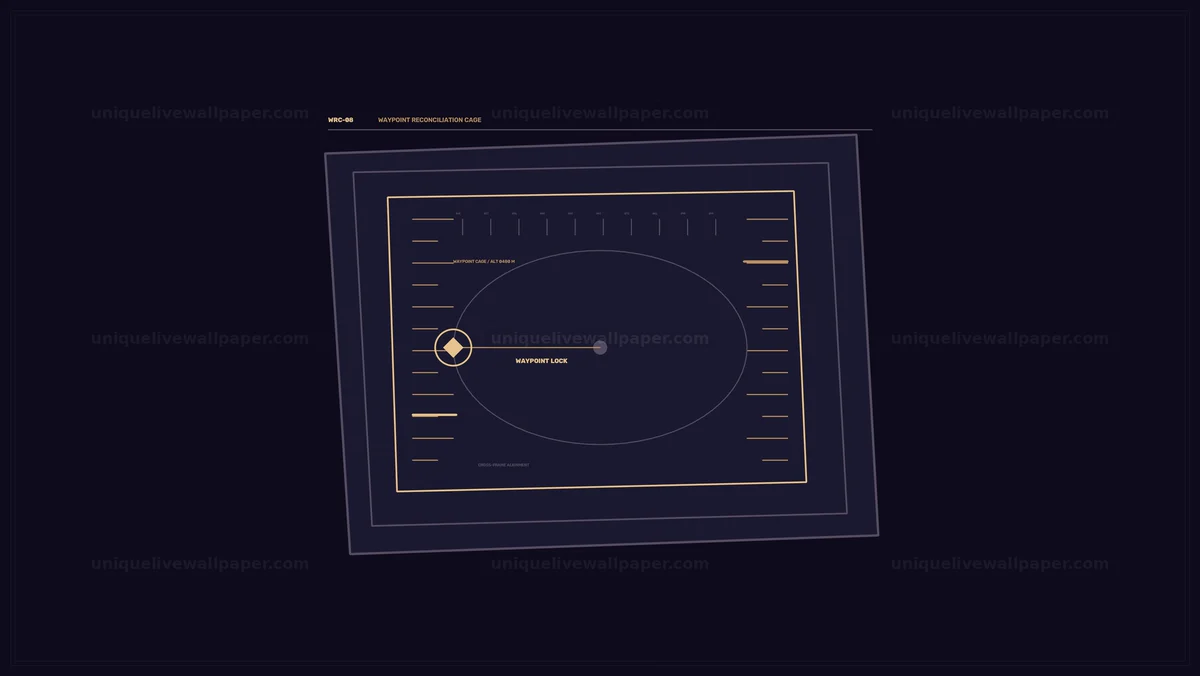 Orbital Waypoint Tracking HUD Seamless Loop