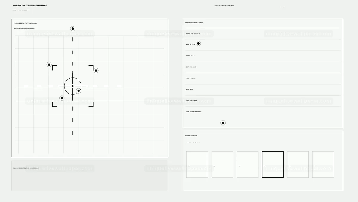 AI Prediction Confidence Interface Seamless Loop