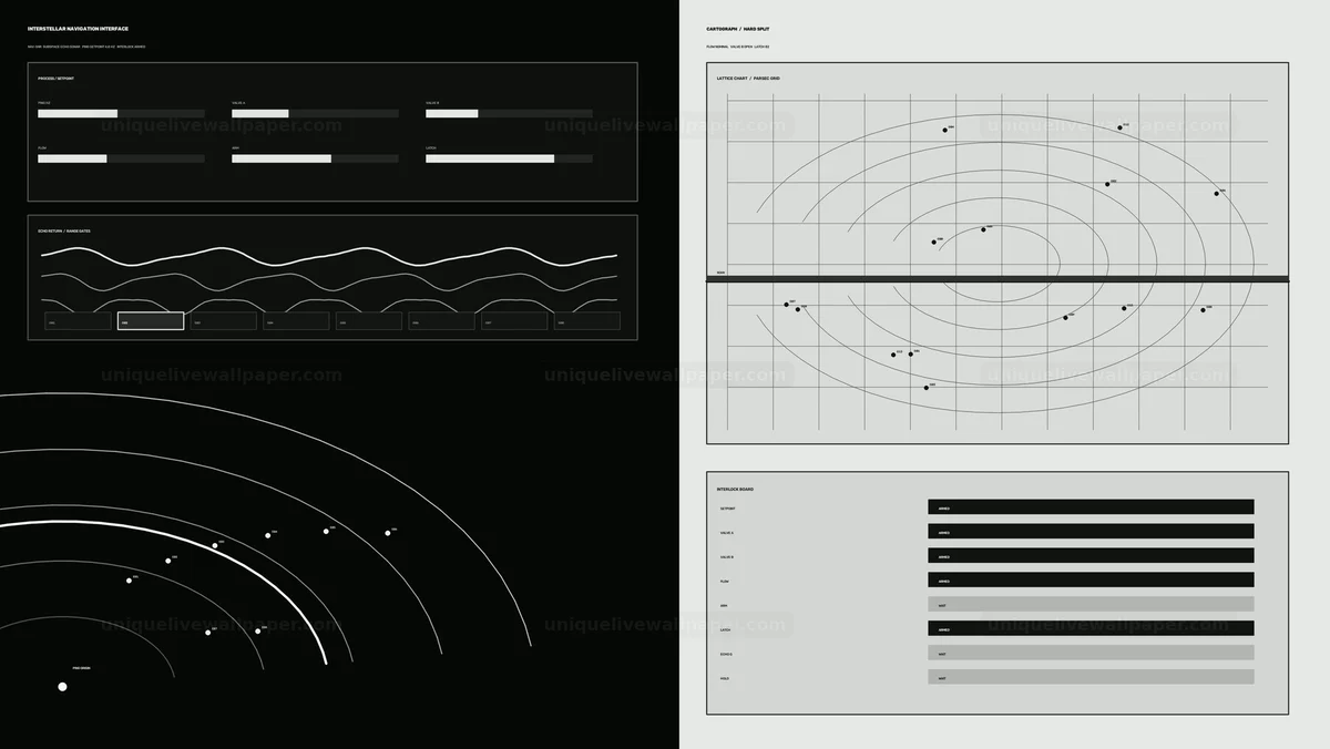 Interstellar Navigation Interface Seamless Loop