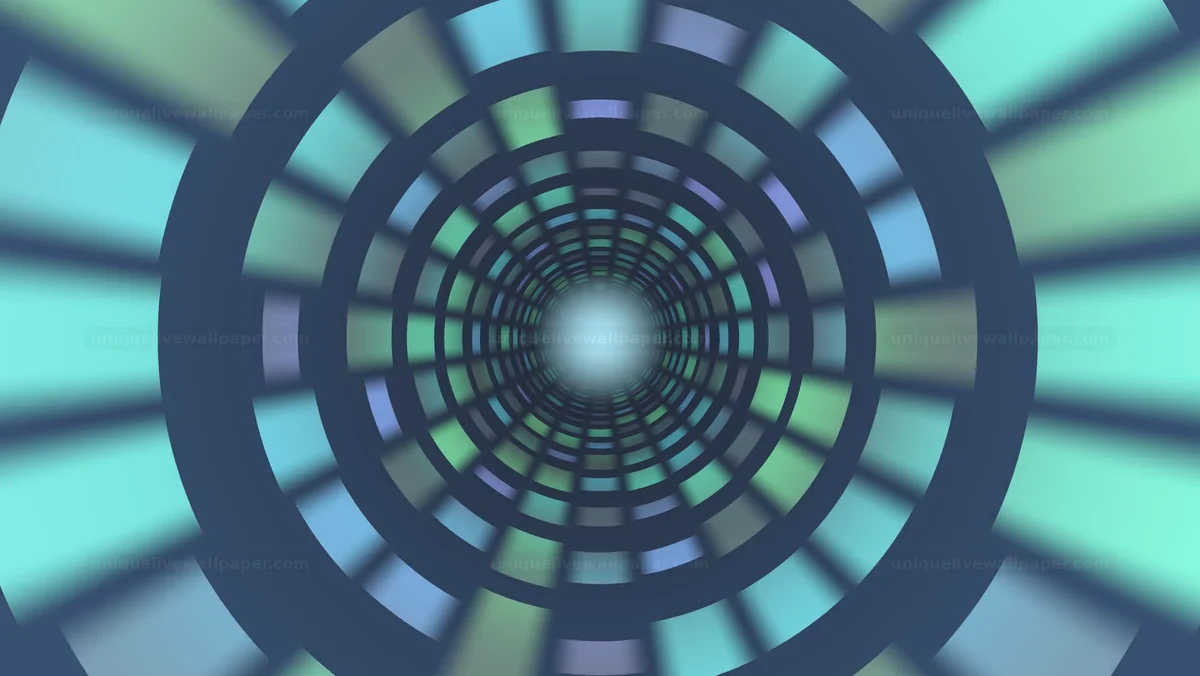 Watermarked thumbnail for Wormhole Vortex Transition Graphic Seamless Loop