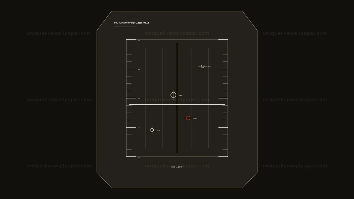 Energy Peak Output Monitor HUD Seamless Loop