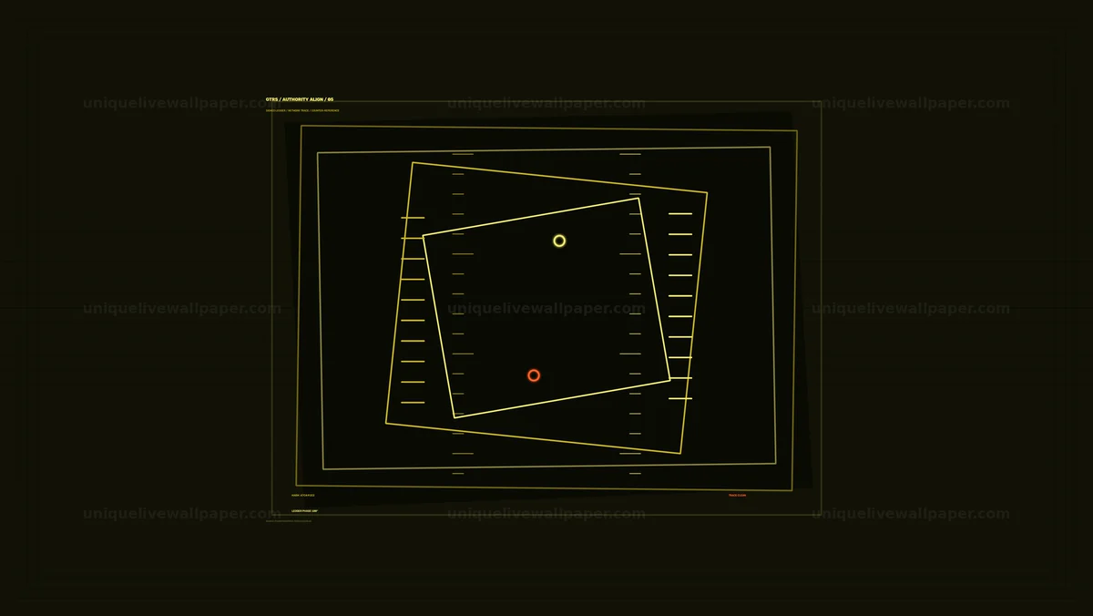 Futuristic Data Tracking HUD Seamless Loop