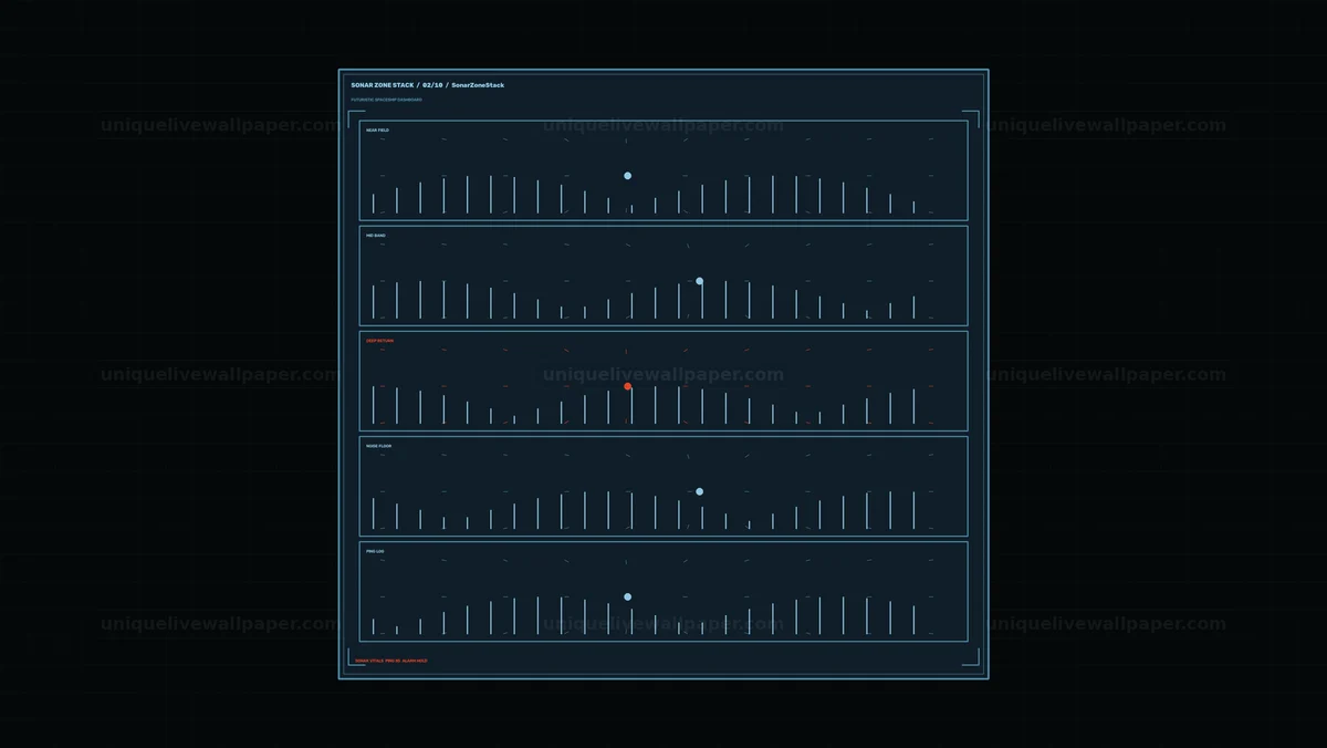 Watermarked thumbnail for Futuristic Spaceship Sonar Dashboard Seamless Loop