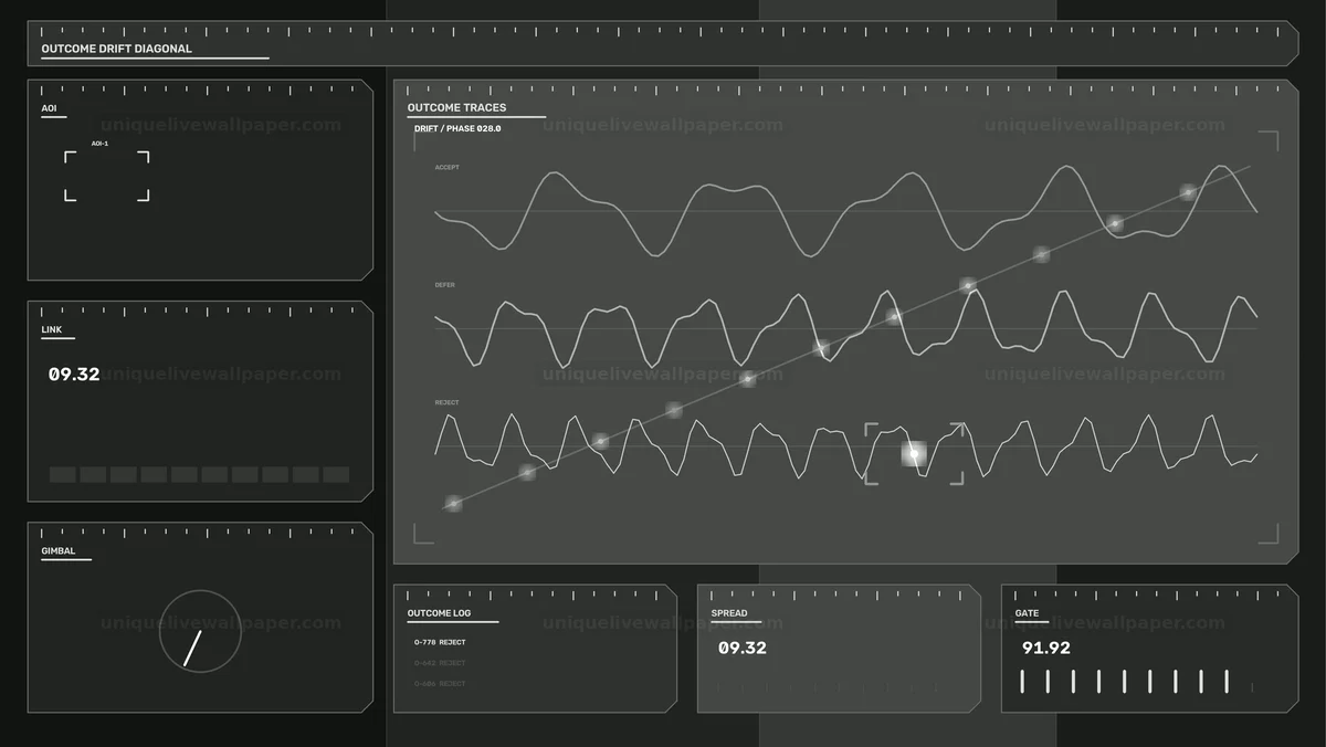 Watermarked thumbnail for AI Decision Engine Telemetry HUD Seamless Loop