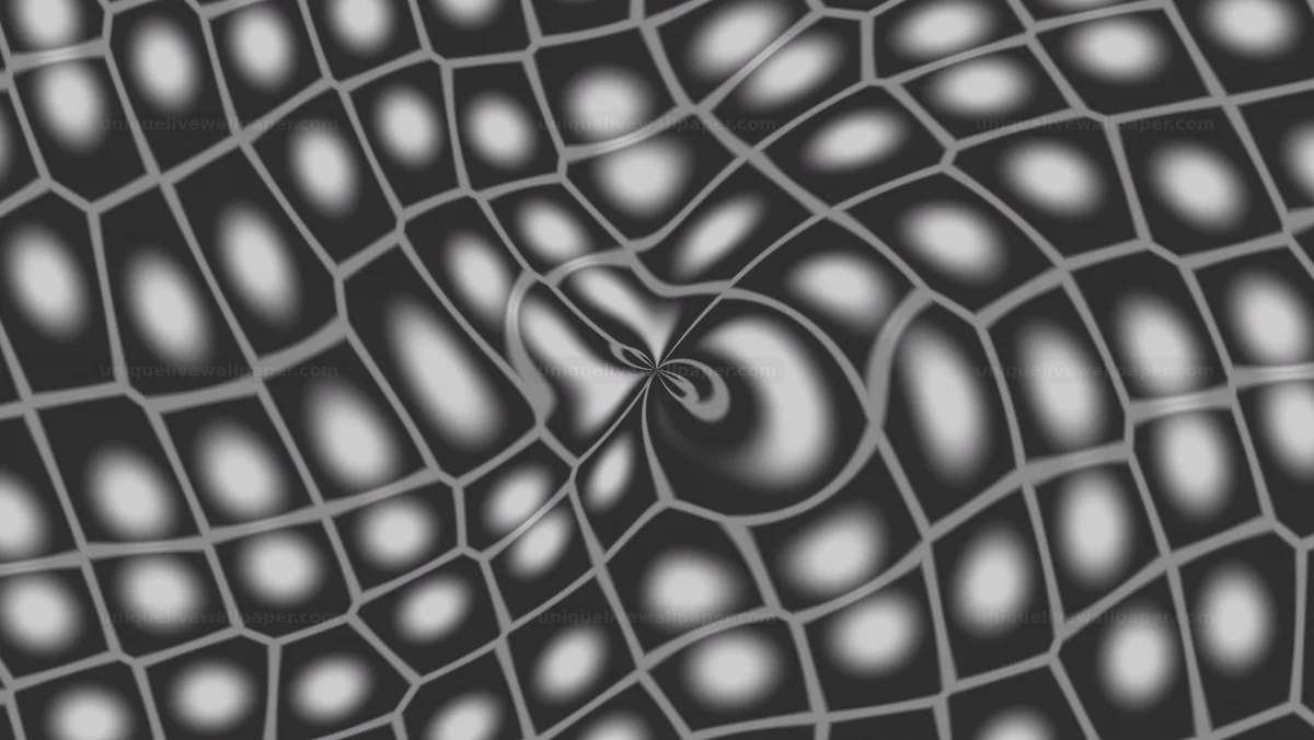 Black And White Spiral Displacement Background — Black and white spira