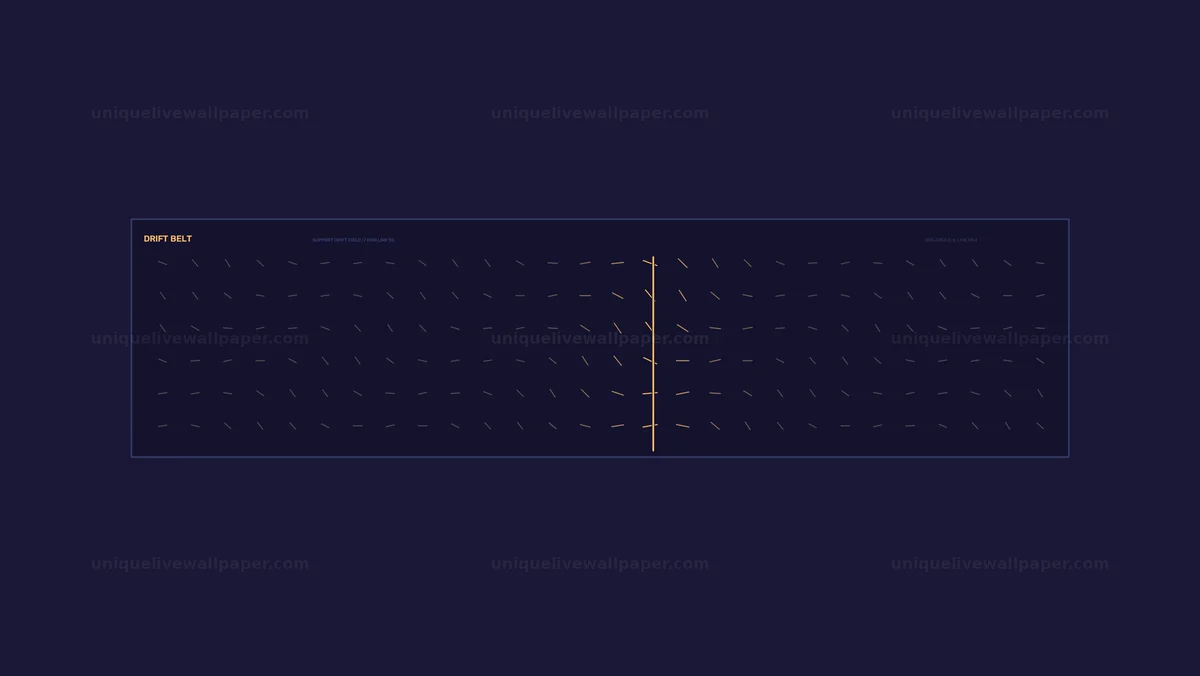 Futuristic Flow Field Data HUD Seamless Loop