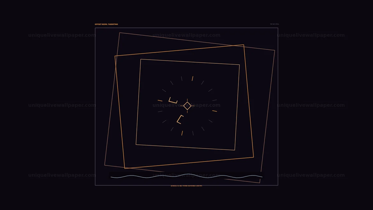 Defense Targeting Analytics HUD Seamless Loop