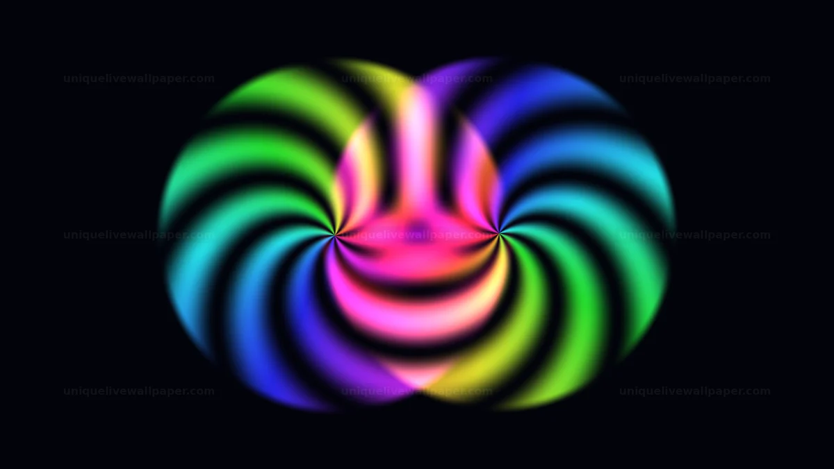 Color Shifting Mandala Vortex Seamless Loop