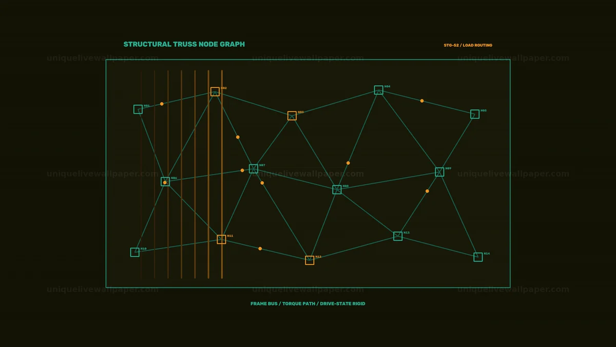 Spacecraft Structural Integrity HUD Seamless Loop