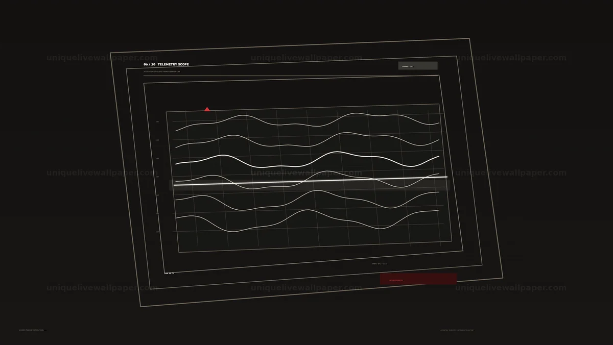 Telemetry Graph HUD Seamless Loop