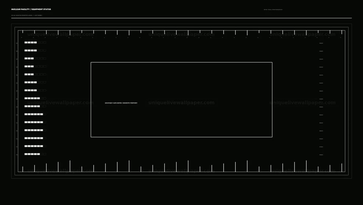 Nuclear Facility Equipment Status HUD Seamless Loop