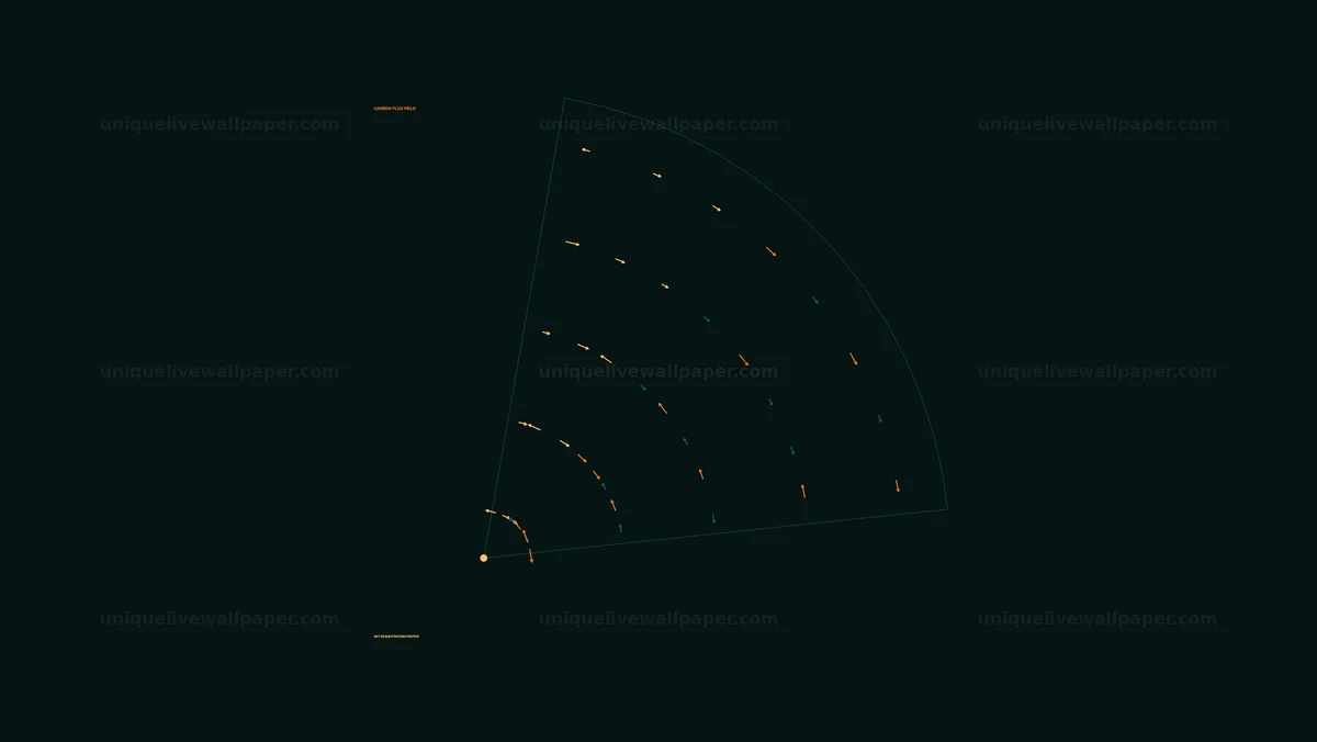 Abstract Radar Tracking HUD Seamless Loop