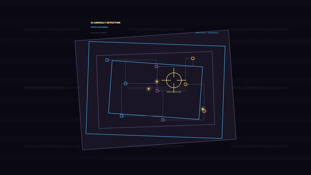 AI Anomaly Detection Interface Seamless Loop