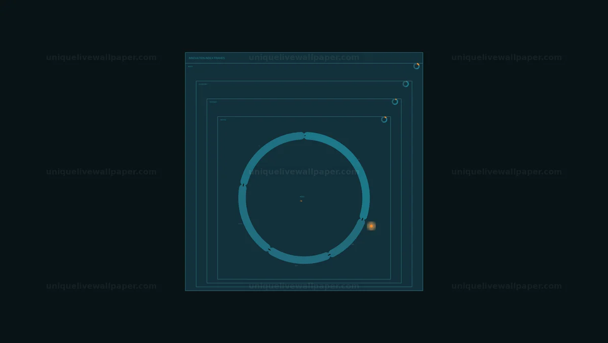 Energy Innovation Data Display HUD Seamless Loop