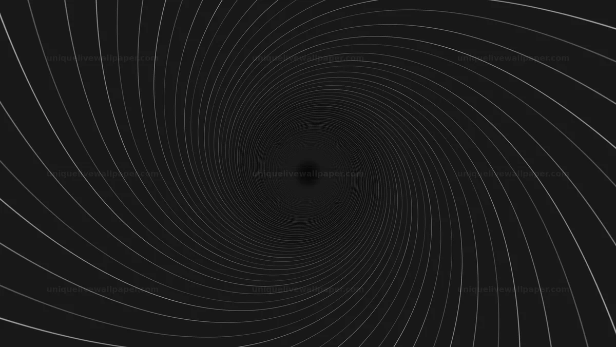 Watermarked thumbnail for Grayscale Wireframe Vortex Background Seamless Loop