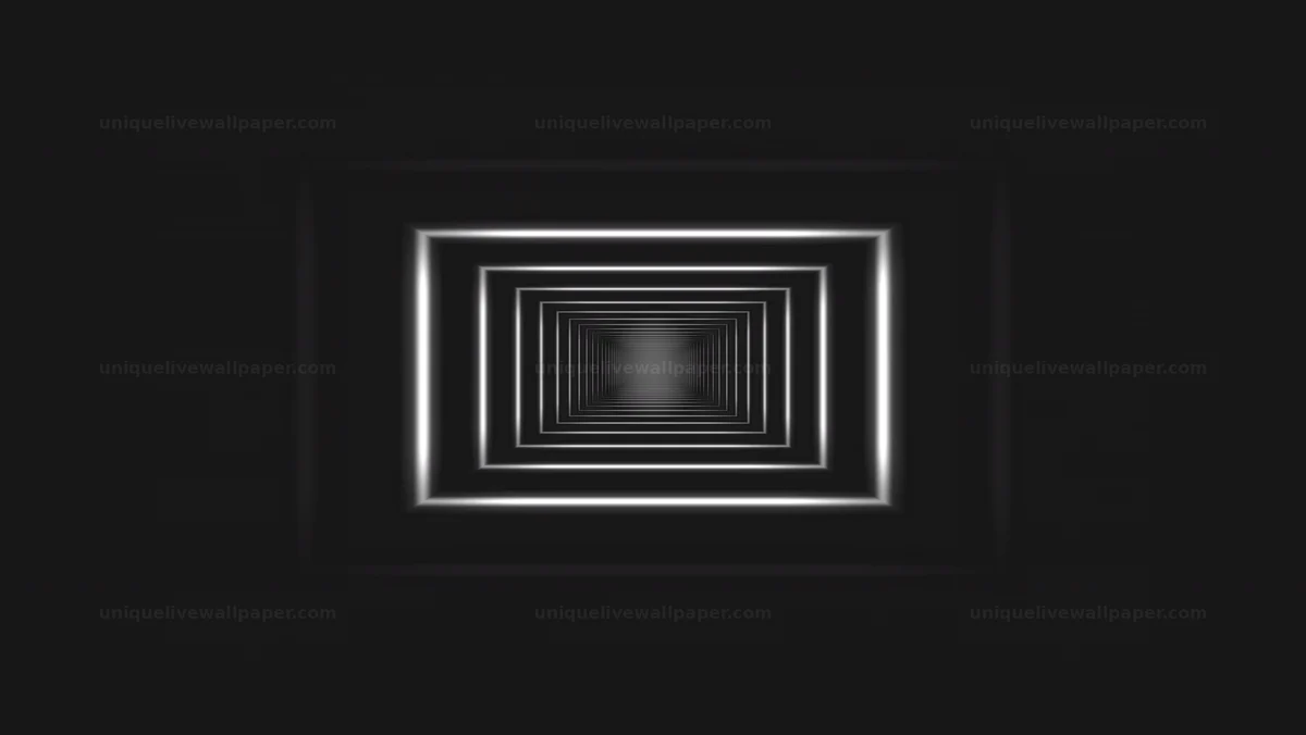Watermarked thumbnail for Black and White Retro Tunnel Background Seamless Loop