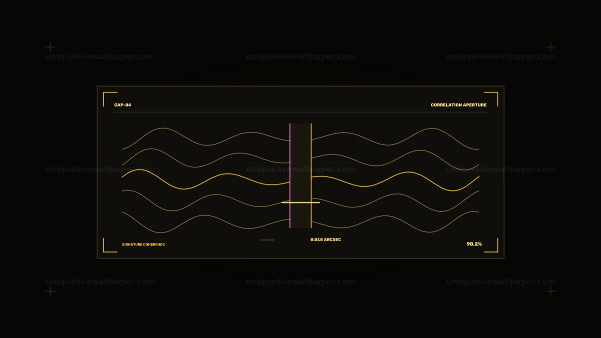 Precision Target Acquisition HUD Seamless Loop