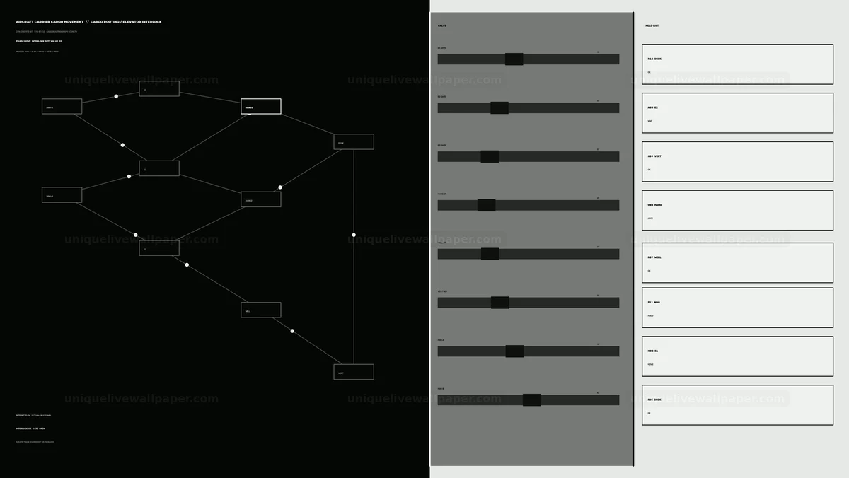 Aircraft Carrier Cargo Movement Interface Seamless Loop