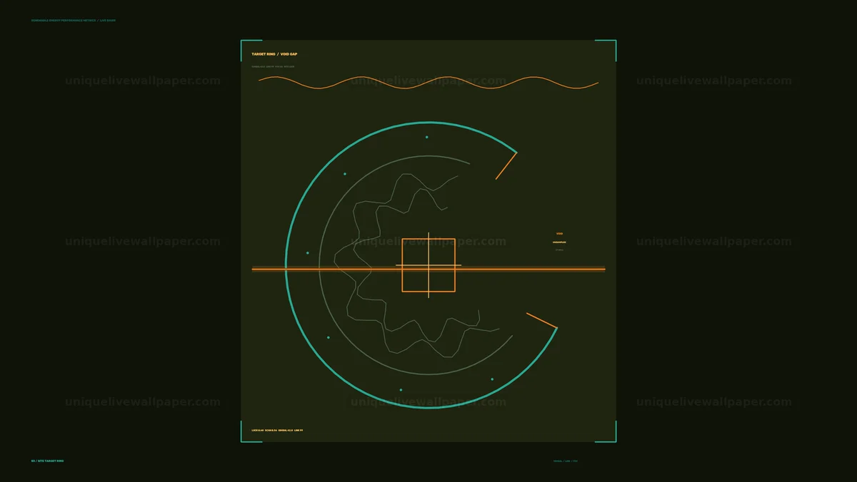 Radar-Style Target Box HUD Seamless Loop