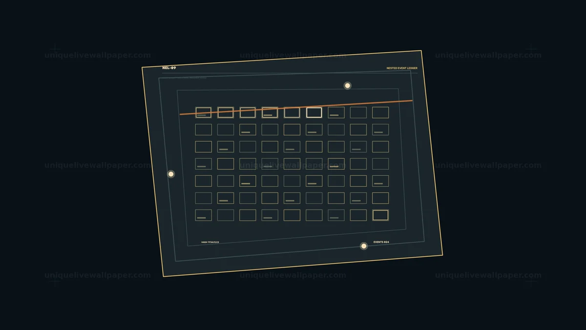 Watermarked thumbnail for Border Movement Telemetry Dashboard Seamless Loop