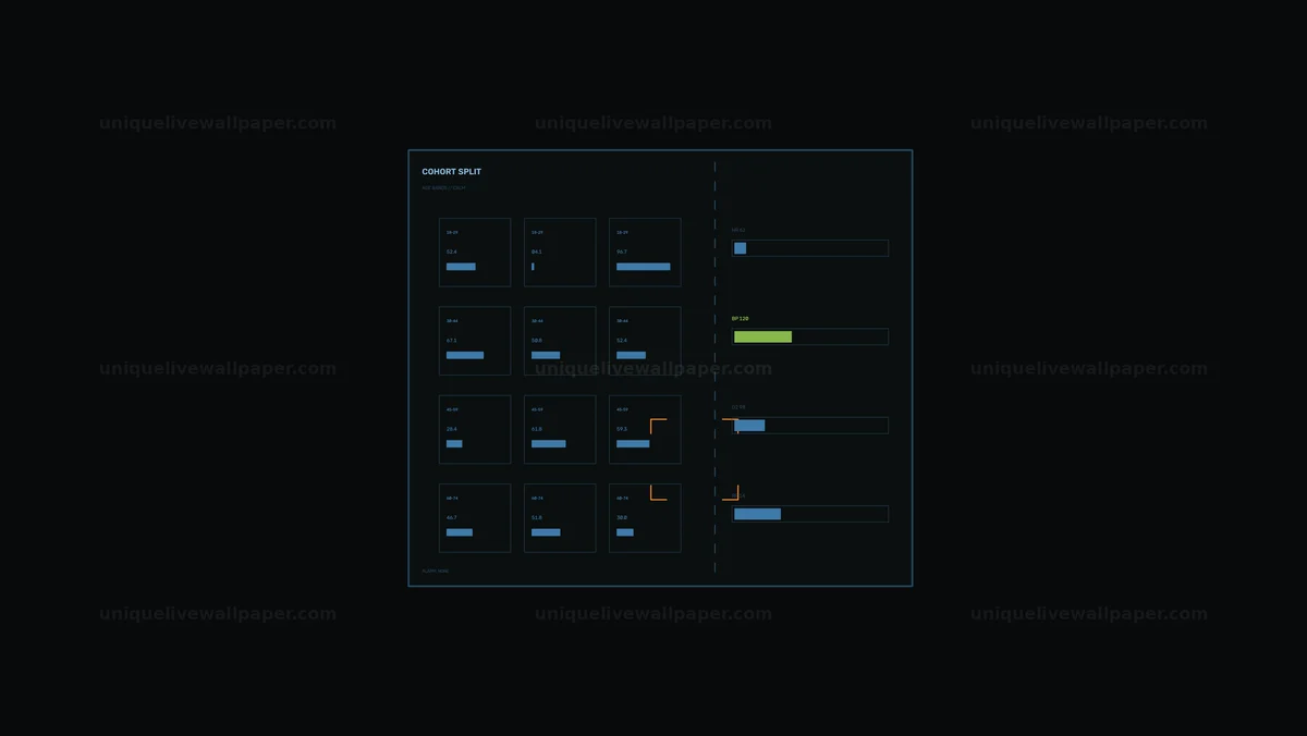 Watermarked thumbnail for Constituency Analysis Display HUD Seamless Loop