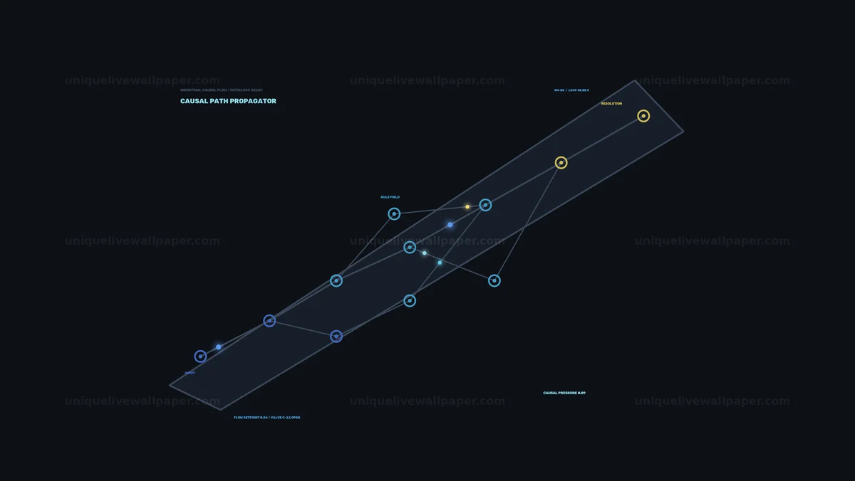 AI Reasoning Causal Flow Monitor Seamless Loop