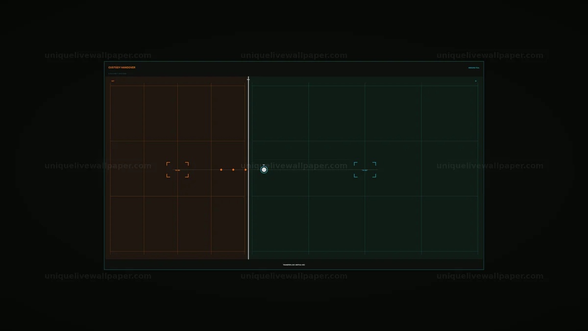 Defense Asset Tracking HUD Seamless Loop