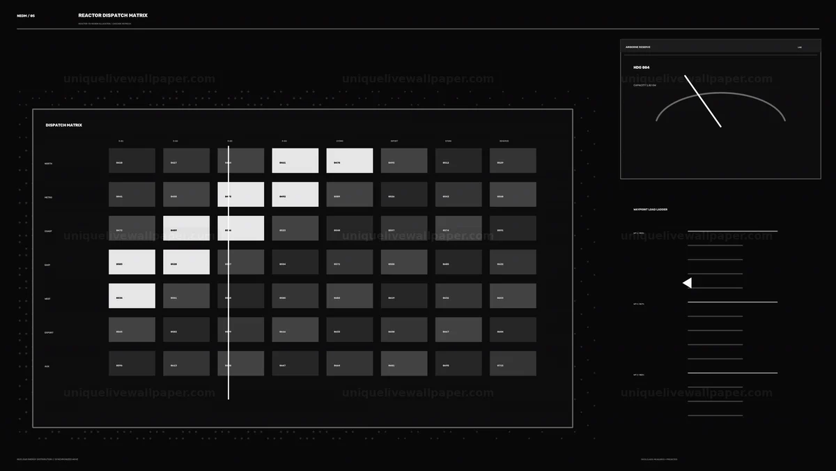 Watermarked thumbnail for Nuclear Energy Distribution Monitoring HUD Seamless Loop