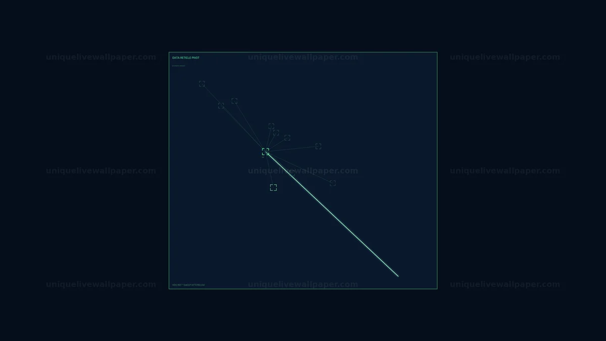 Green Technology Energy Data HUD Seamless Loop