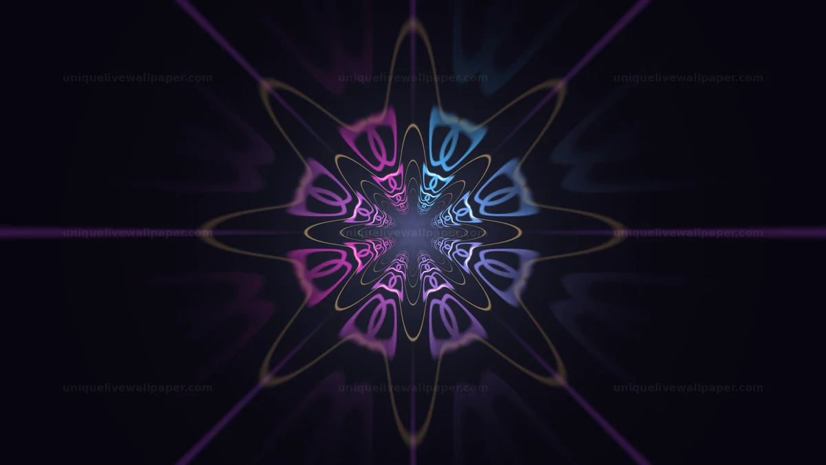 Watermarked thumbnail for Infinite Neon Corridor Background Seamless Loop