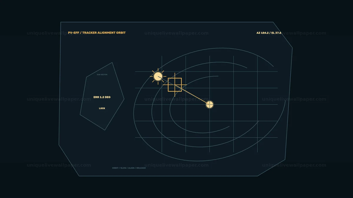 Watermarked thumbnail for Photovoltaic Efficiency Tracker HUD Seamless Loop