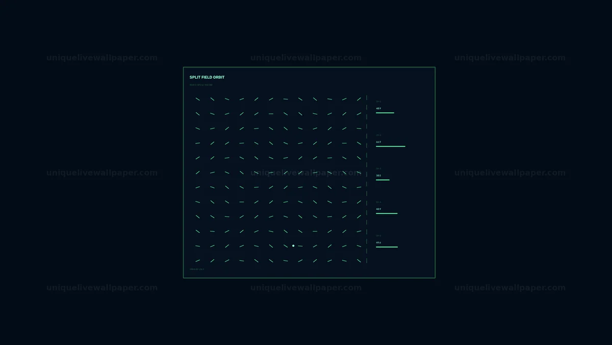 Watermarked thumbnail for Futuristic Data Monitor HUD Seamless Loop