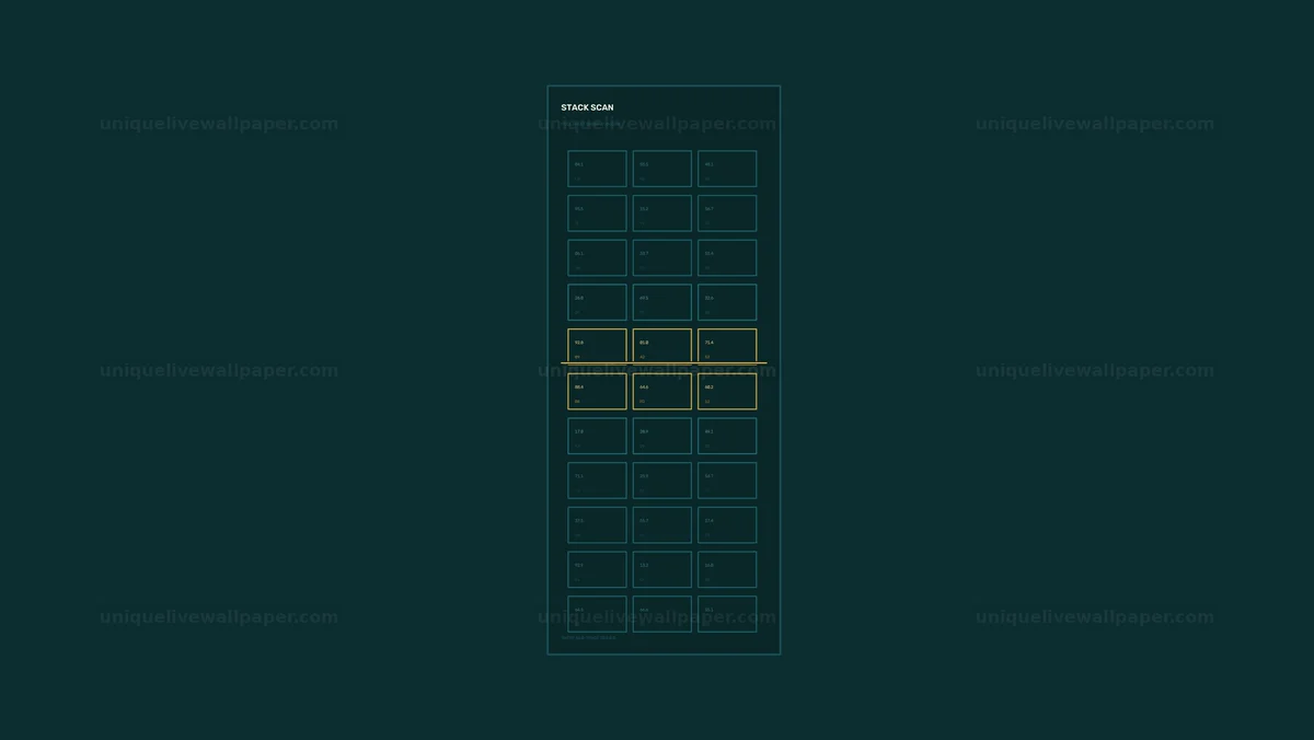 Watermarked thumbnail for Numeric Data Grid HUD Seamless Loop
