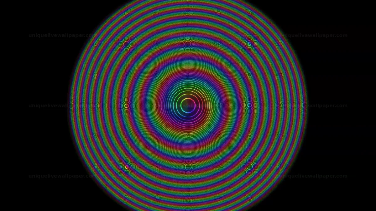 Colorful Hypnotic Mandala Loop — Colorful hypnotic mandala creates a v