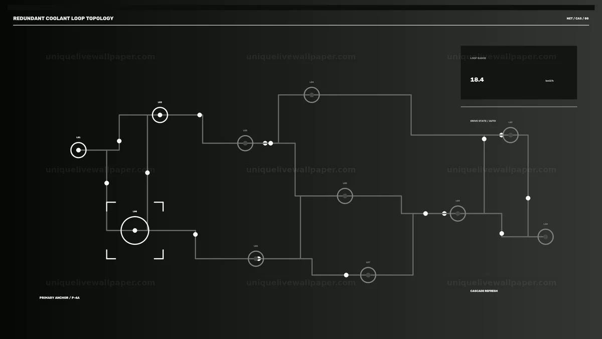 Watermarked thumbnail for Coolant Circulation Status Interface Seamless Loop