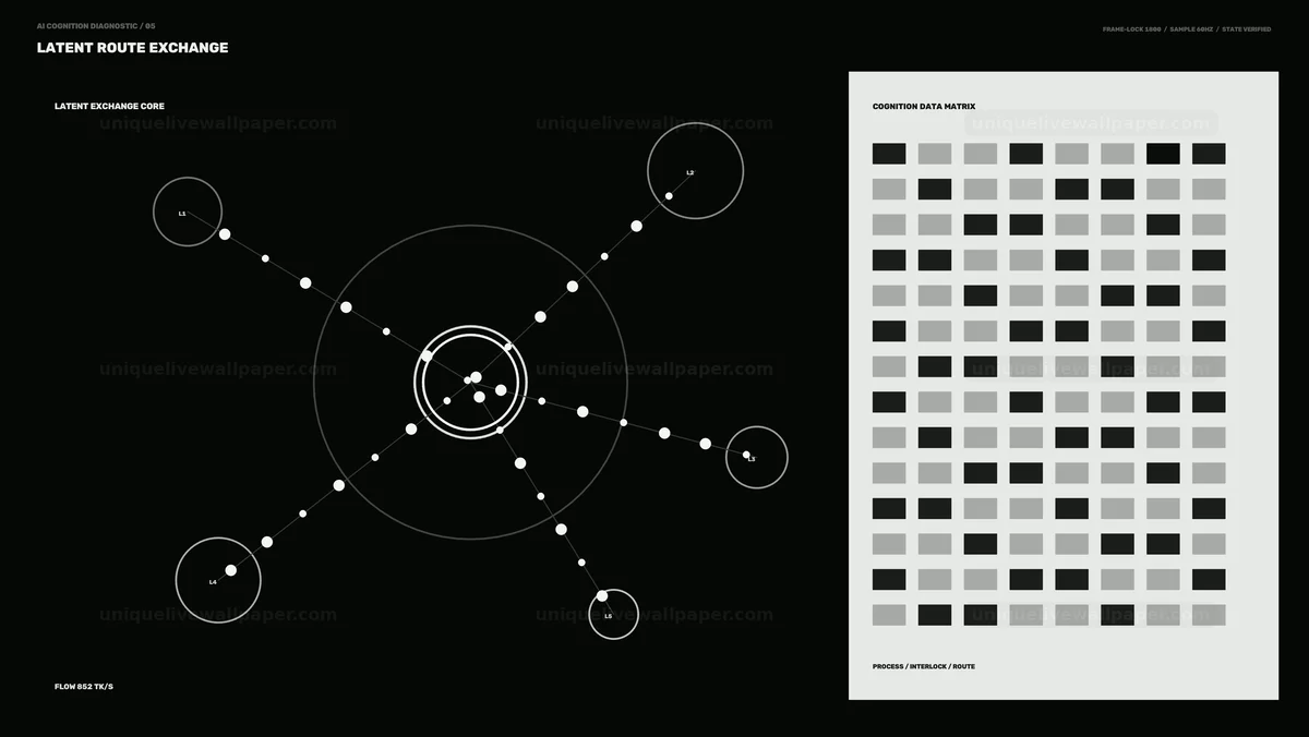 Watermarked thumbnail for AI Cognition Diagnostic HUD Seamless Loop