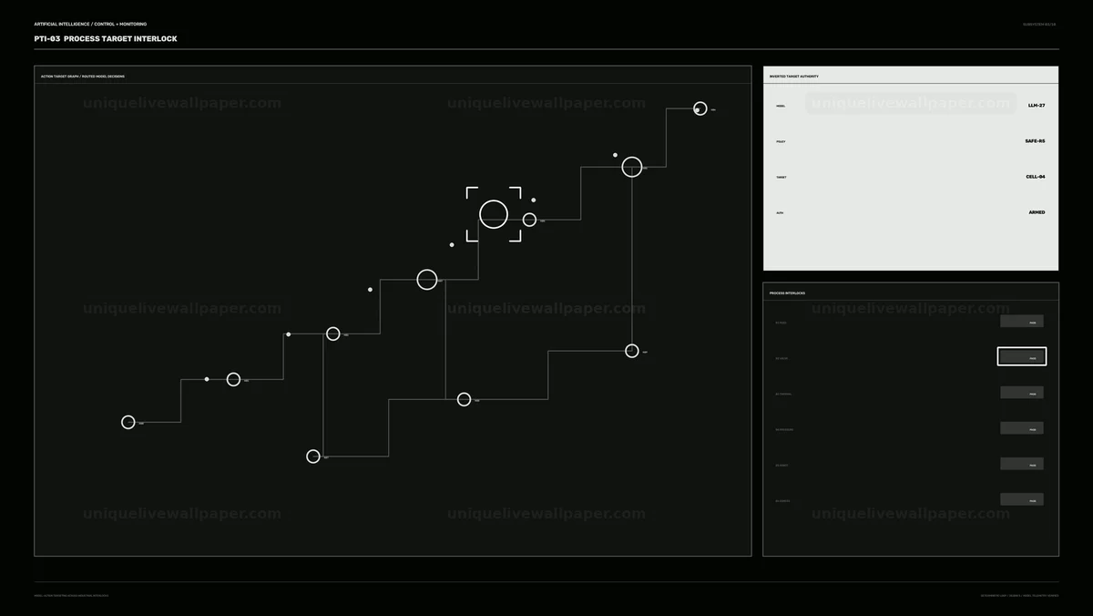 Artificial Intelligence Control and Monitoring Dashboard Seamless Loop