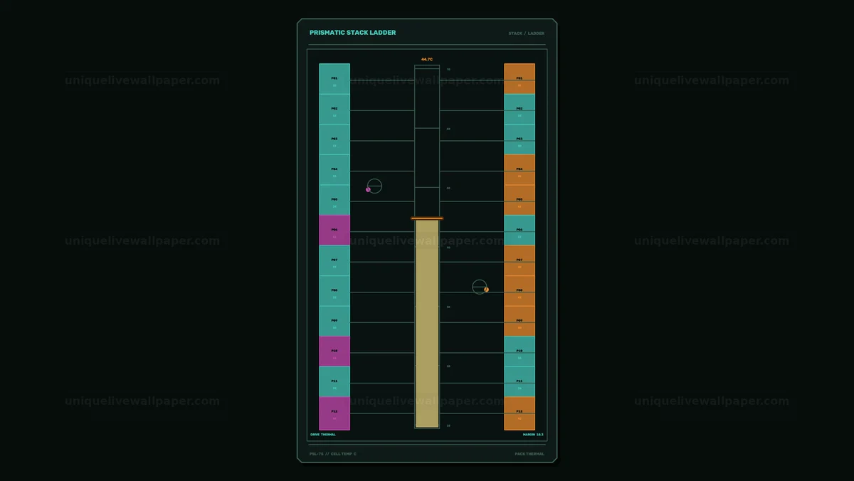 Watermarked thumbnail for Battery Cell Temperature Dashboard Seamless Loop